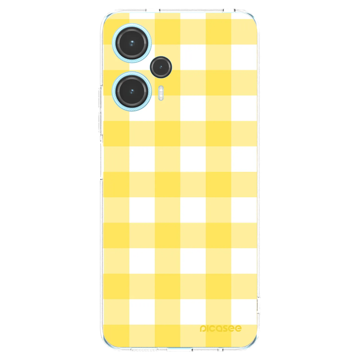 Picasee silikonski prozorni ovitek za Xiaomi Poco F5 - Gride lemon