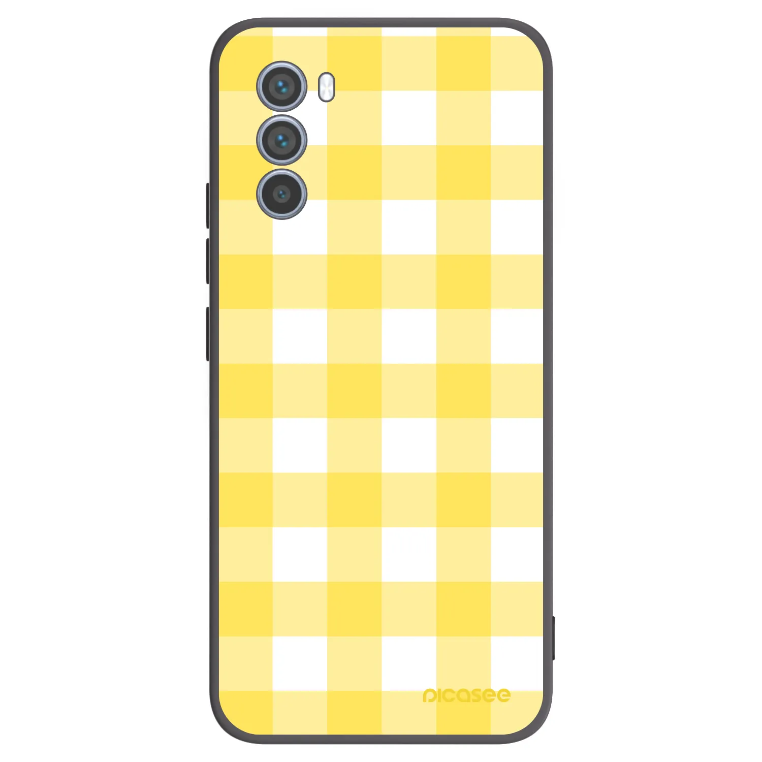 Picasee silikonski črni ovitek za Motorola Moto G62 - Gride lemon
