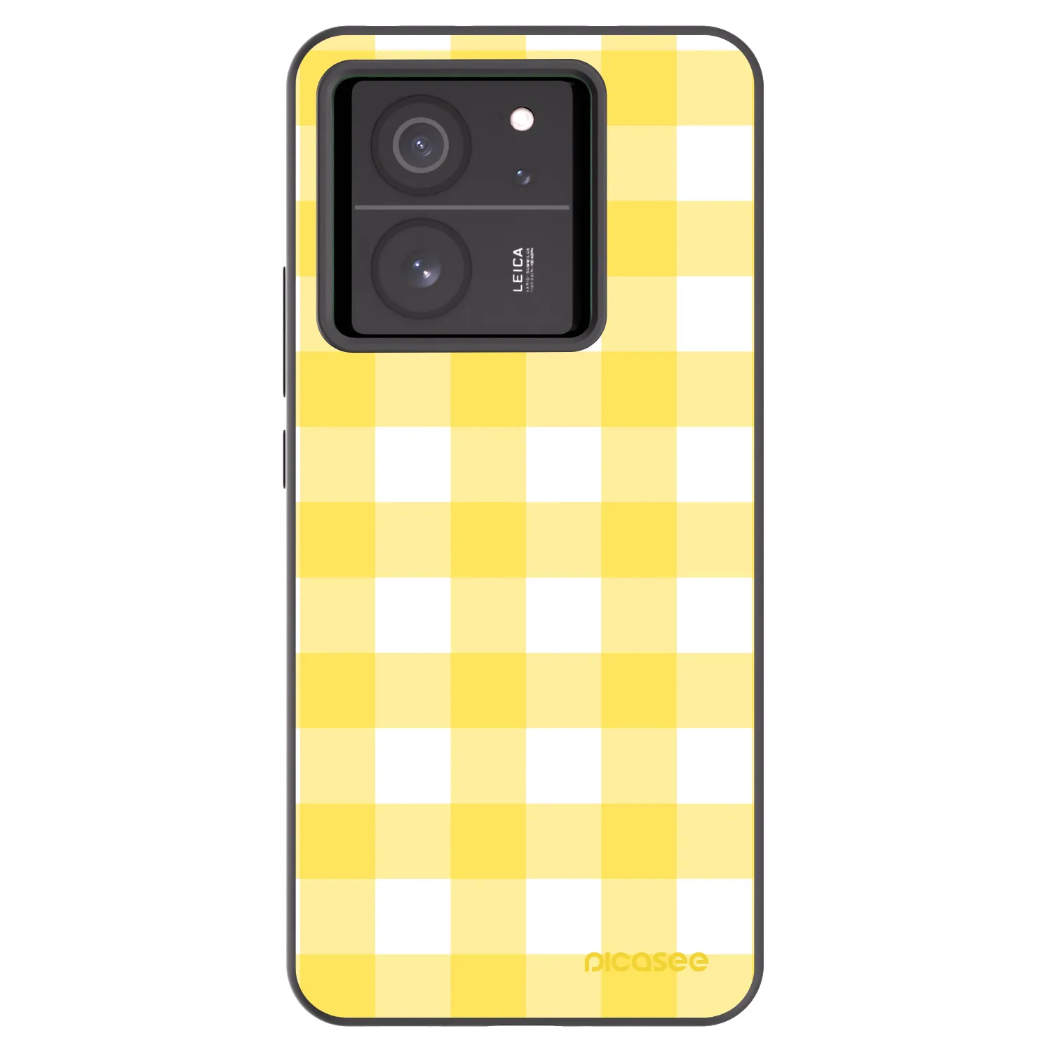 Picasee silikonski črni ovitek za Xiaomi 13T Pro - Gride lemon