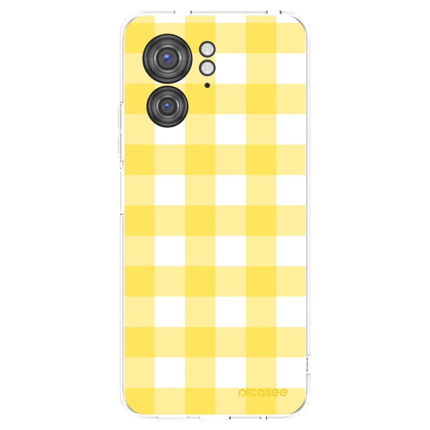 Picasee silikonski prozorni ovitek za Motorola Edge 40 - Gride lemon