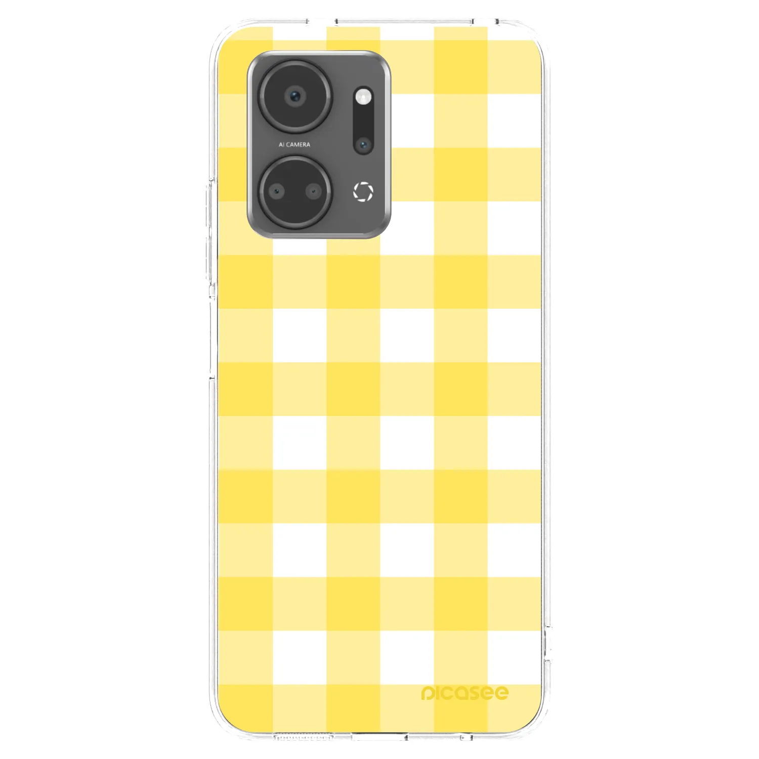 Picasee silikonski prozorni ovitek za Honor X7a - Gride lemon
