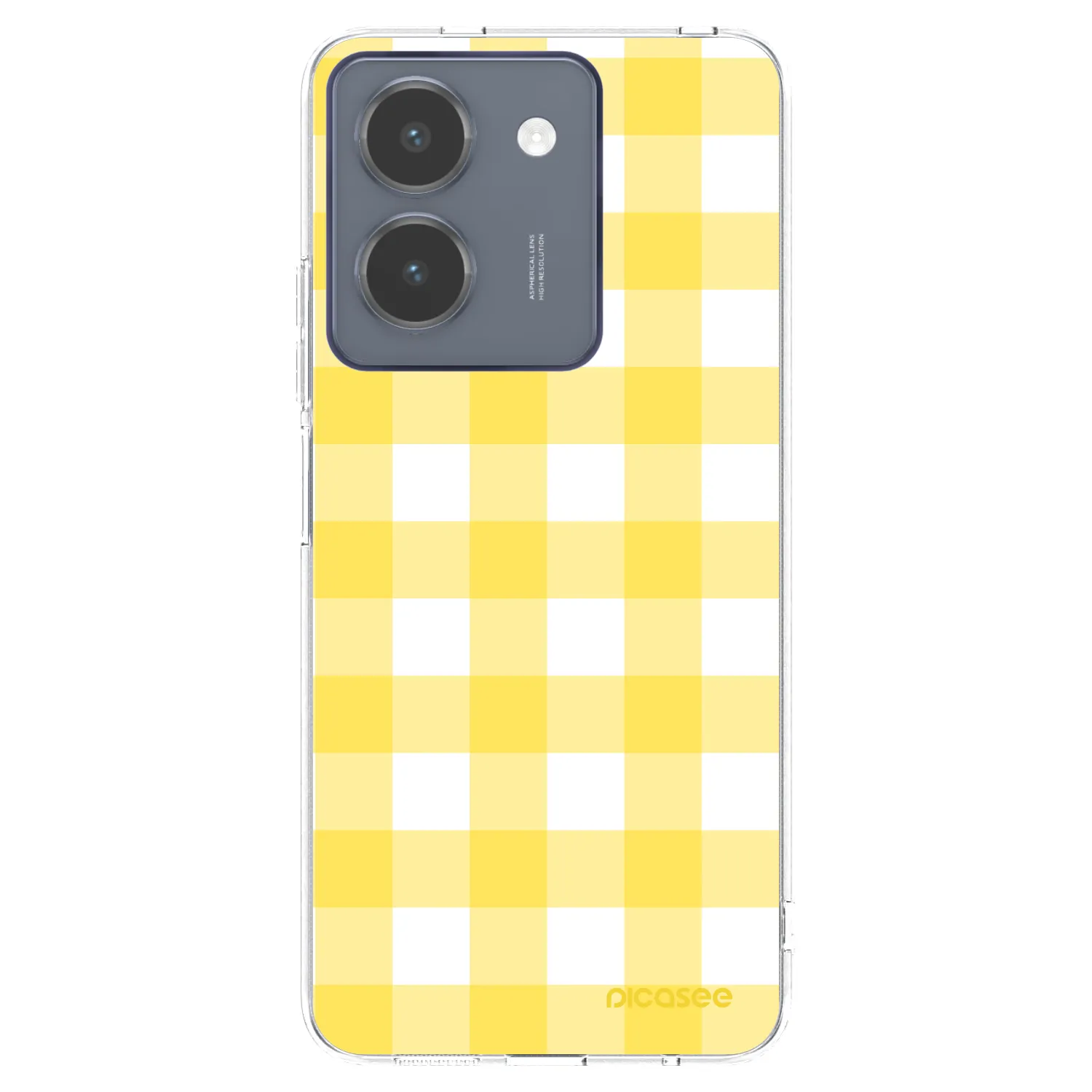 Picasee silikonski prozorni ovitek za Vivo Y36 4G - Gride lemon