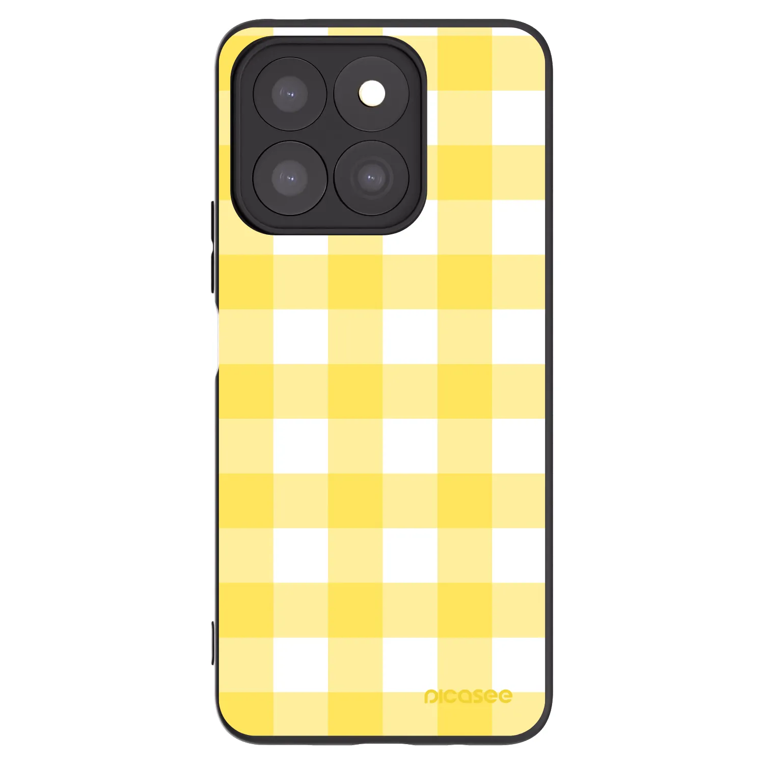 Picasee silikonski črni ovitek za Honor X8b - Gride lemon