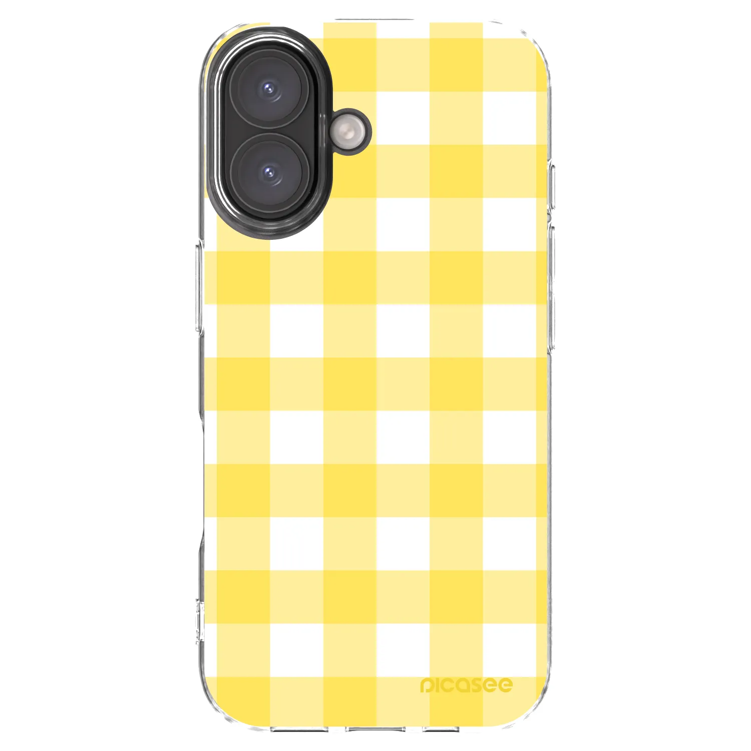 Picasee silikonski prozorni ovitek za Apple iPhone 16 - Gride lemon
