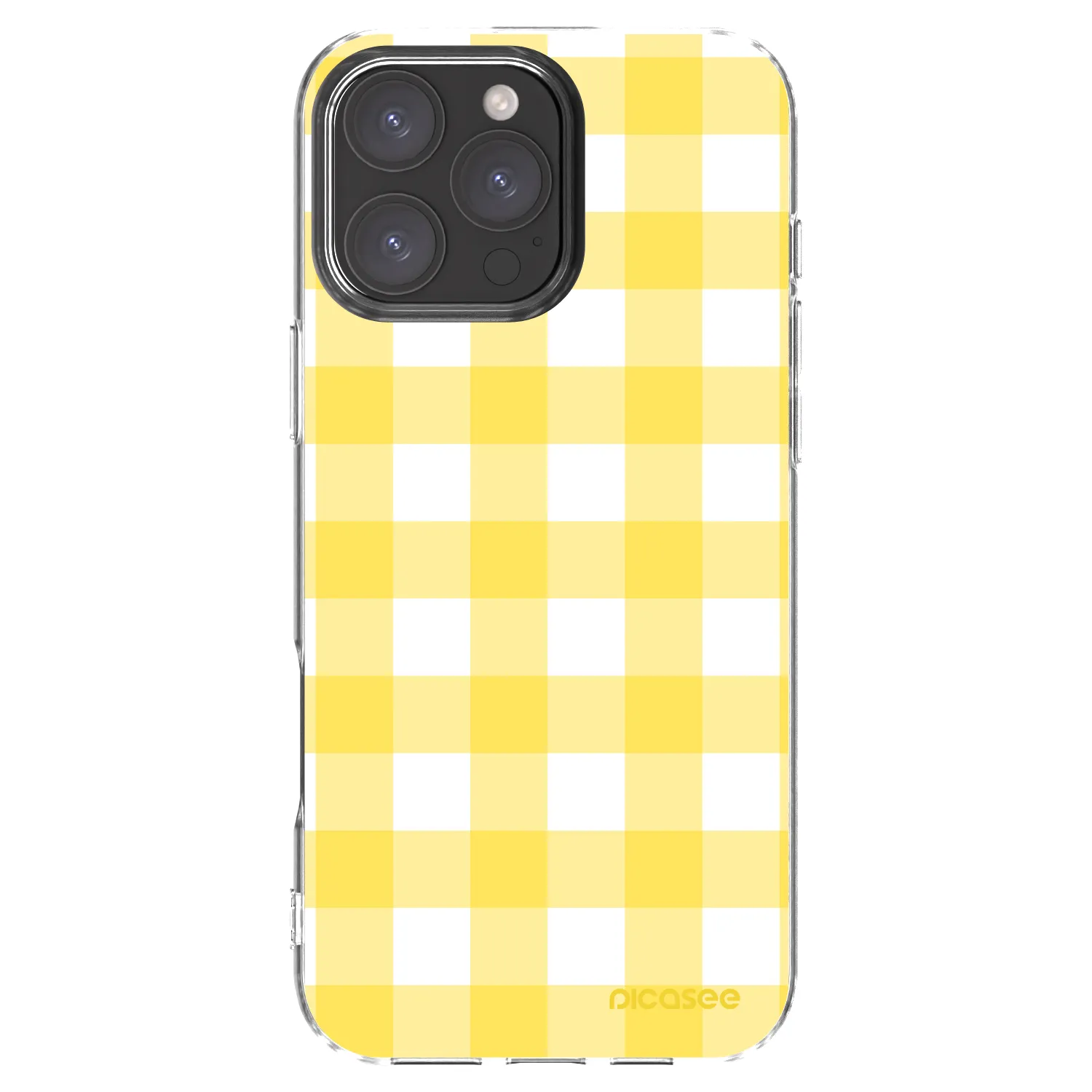 Picasee silikonski prozorni ovitek za Apple iPhone 16 Pro Max - Gride lemon