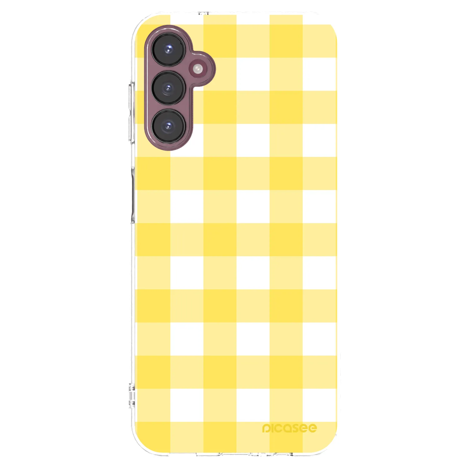 Picasee silikonski prozorni ovitek za Samsung Galaxy A05s A057G - Gride lemon