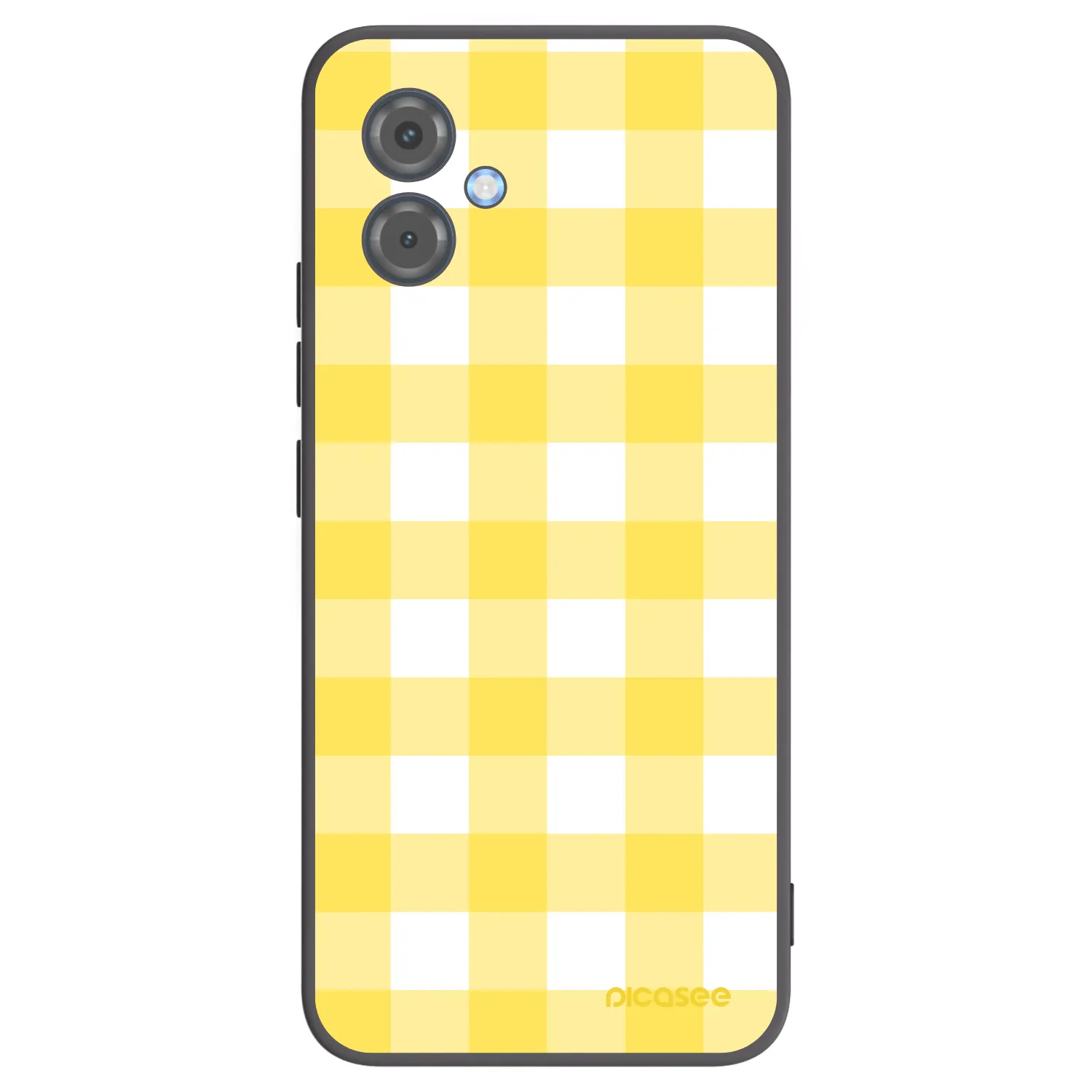 Picasee silikonski črni ovitek za Motorola Moto G14 - Gride lemon