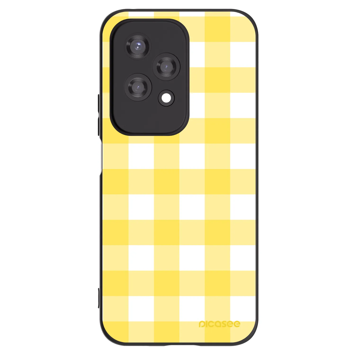 Picasee silikonski črni ovitek za Honor 200 Lite - Gride lemon