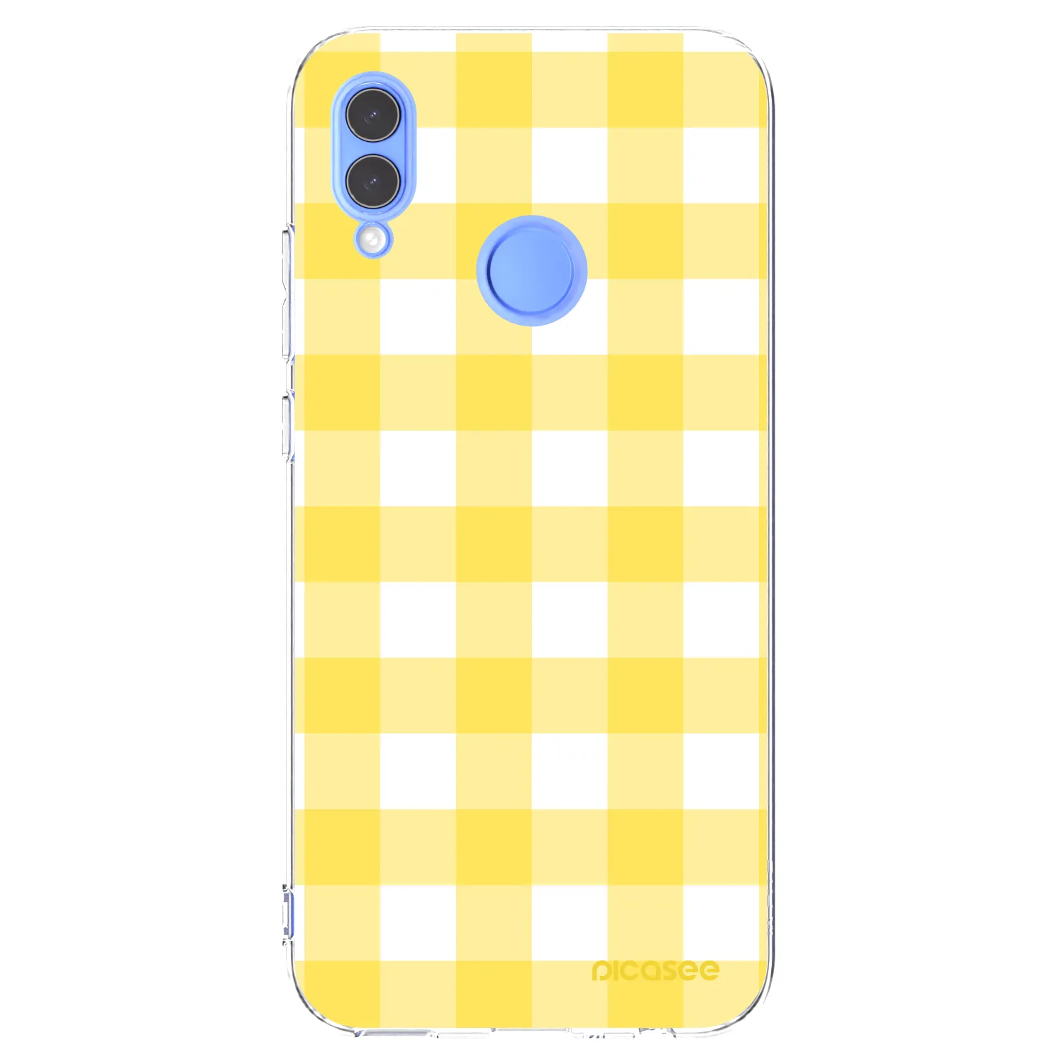 Picasee silikonski prozorni ovitek za Honor 10 Lite - Gride lemon