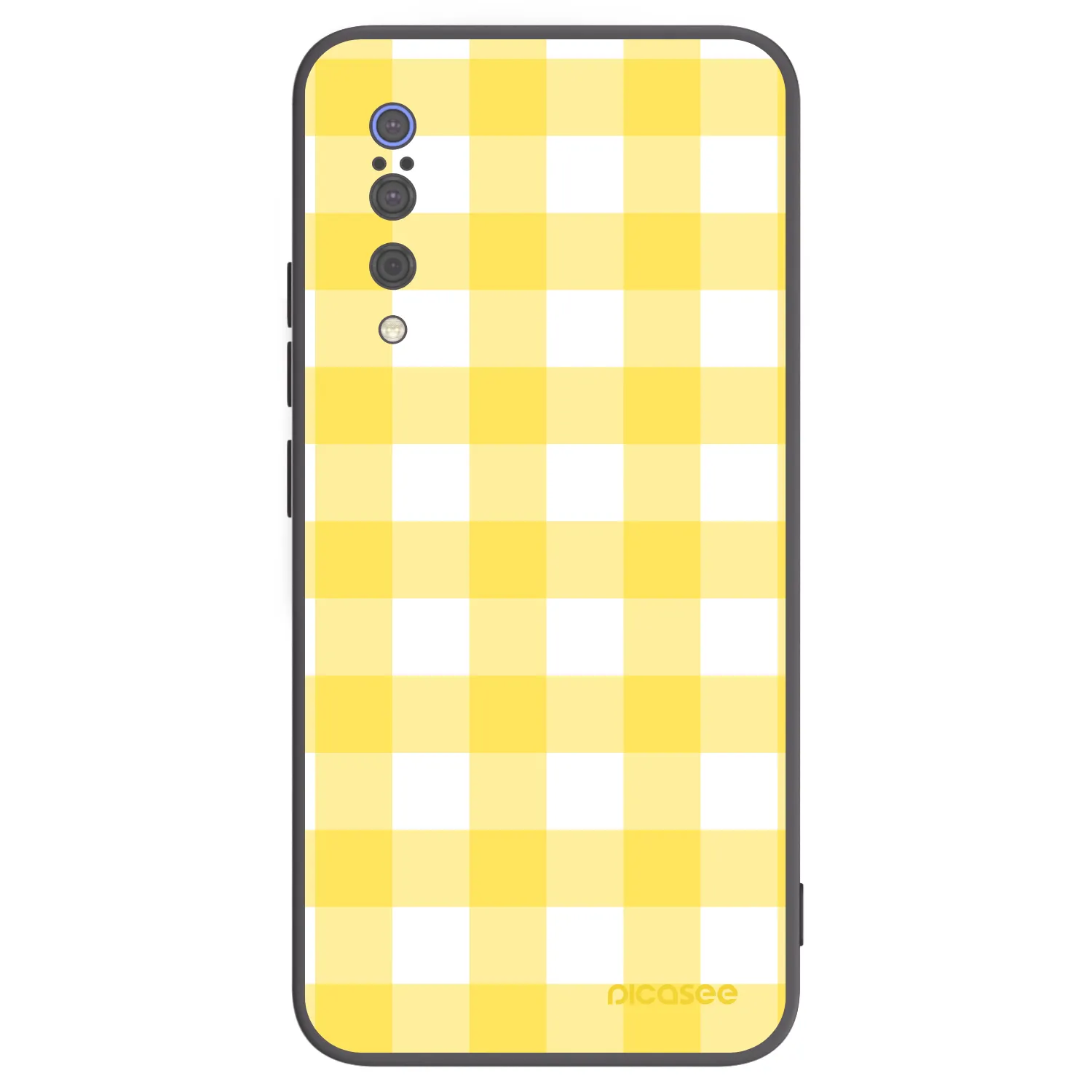 Picasee silikonski črni ovitek za Xiaomi Mi 9 - Gride lemon