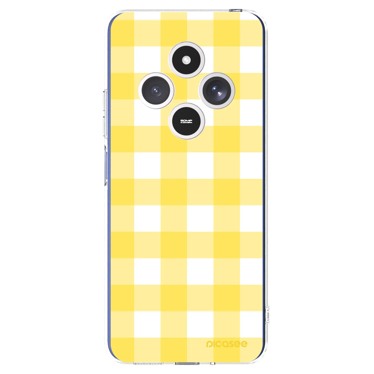 Picasee silikonski prozorni ovitek za Xiaomi Redmi 14C - Gride lemon