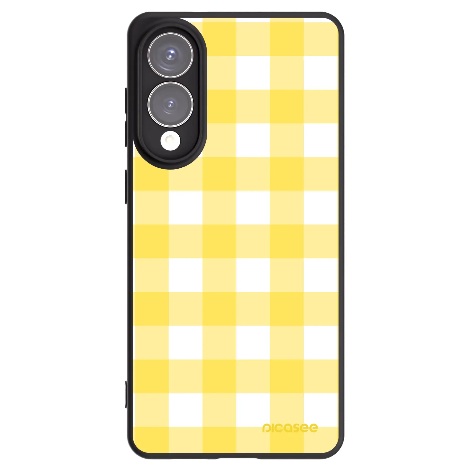 Picasee silikonski črni ovitek za Samsung Galaxy S25 Edge 5G - Gride lemon