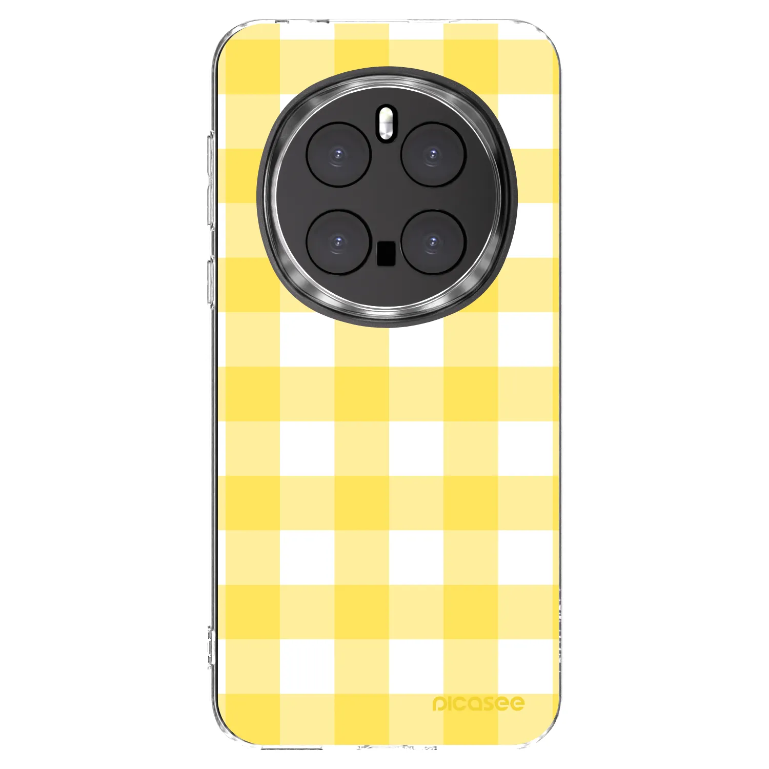 Silikonski prozorni ovitek za Honor Magic7 Pro 5G - Gride lemon