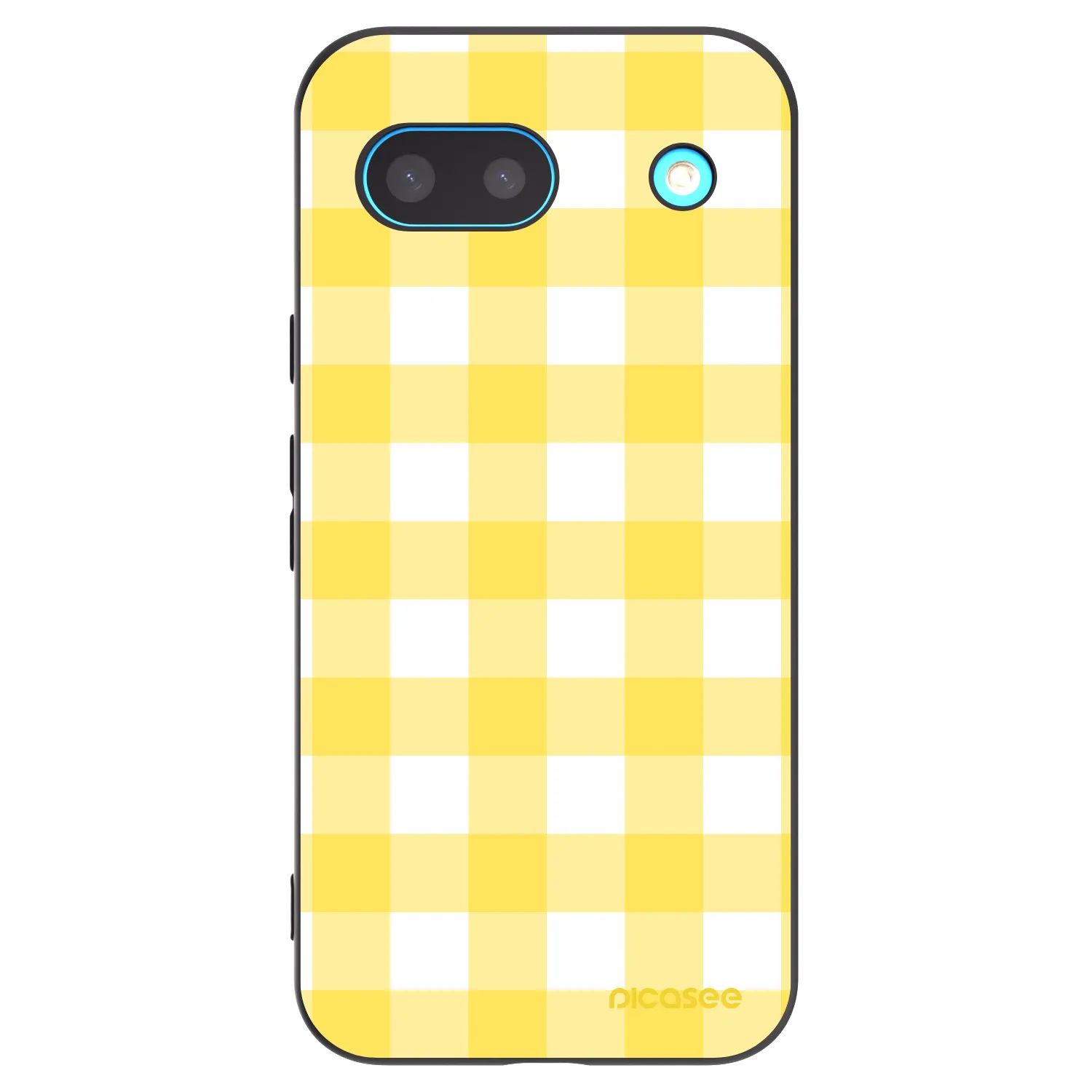 Picasee silikonski črni ovitek za Google Pixel 8 - Gride lemon