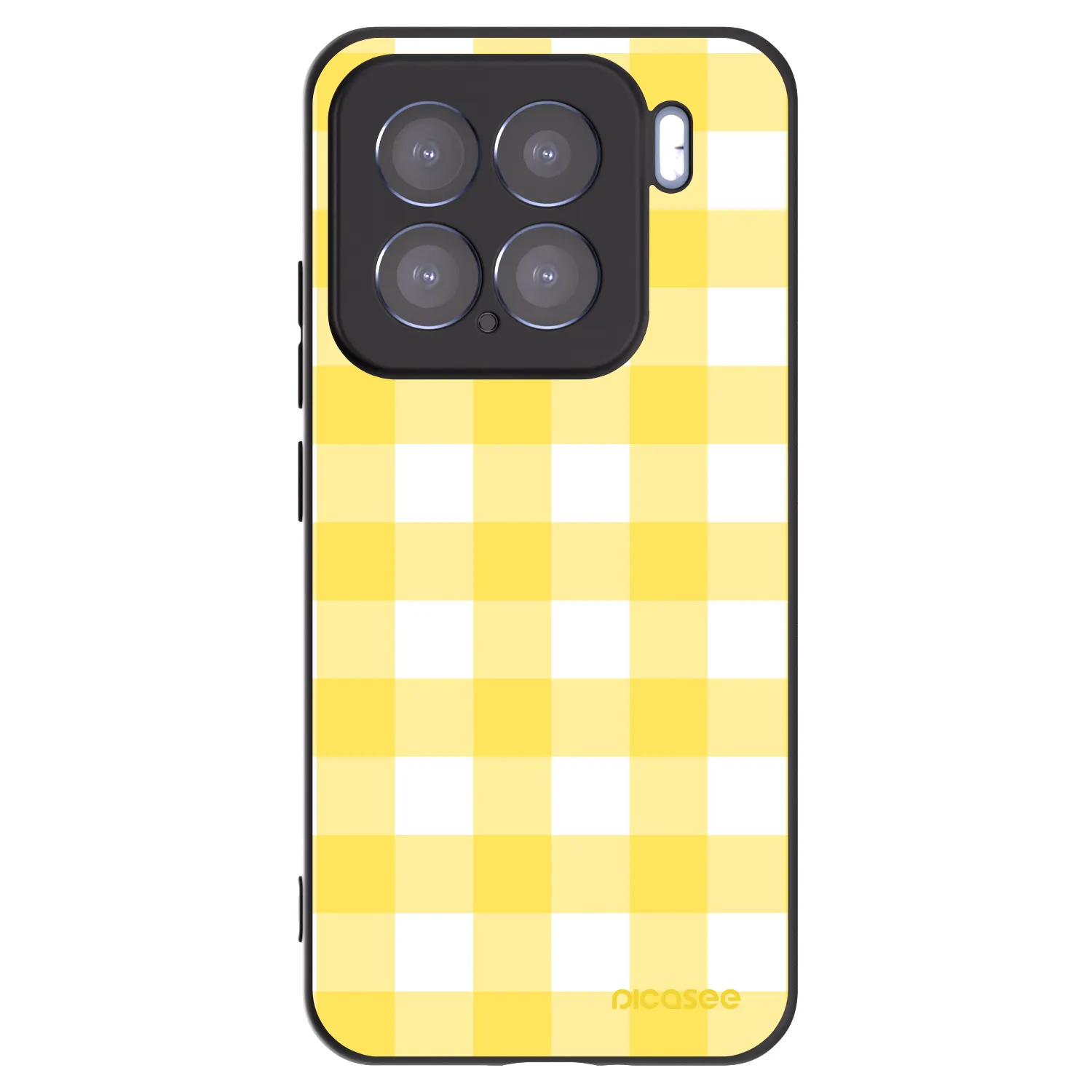 Picasee silikonski črni ovitek za Xiaomi 15 - Gride lemon