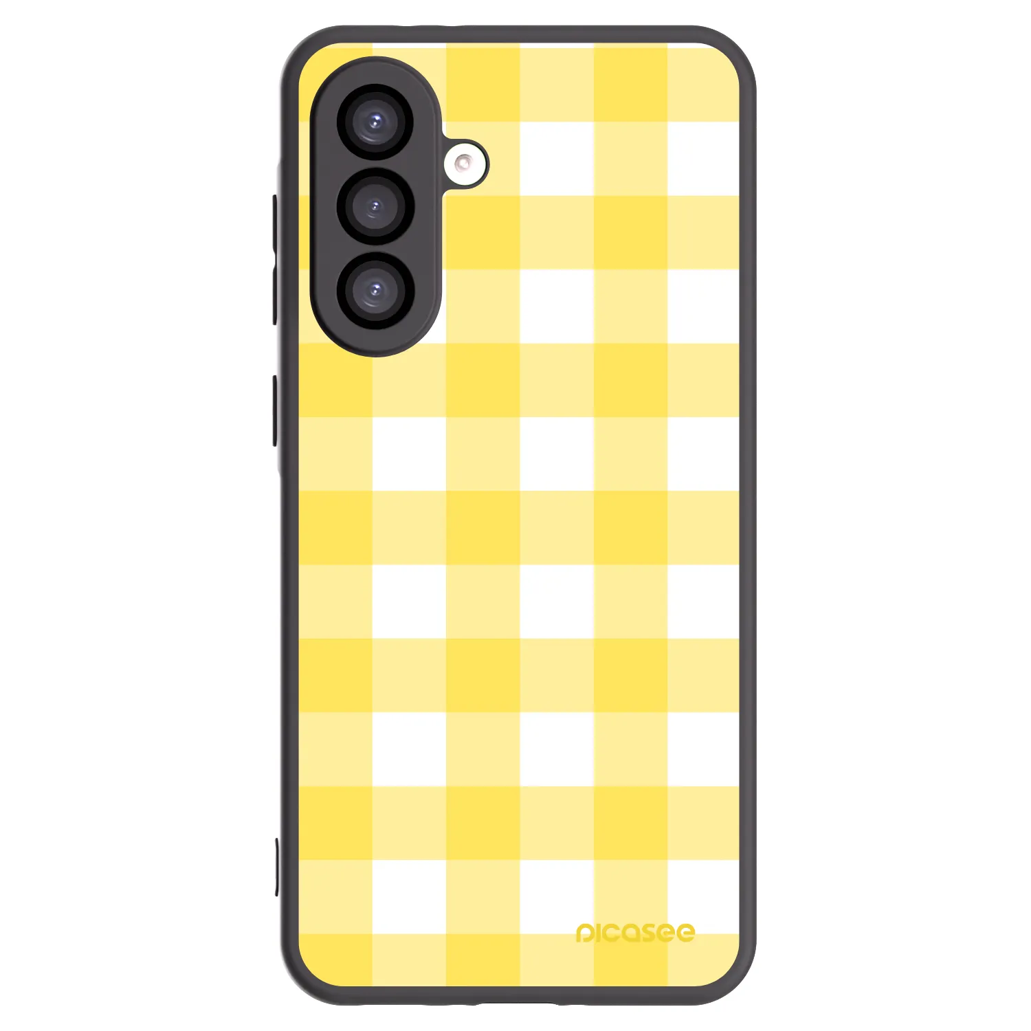 Picasee silikonski črni ovitek za Samsung Galaxy A26 5G A266B - Gride lemon
