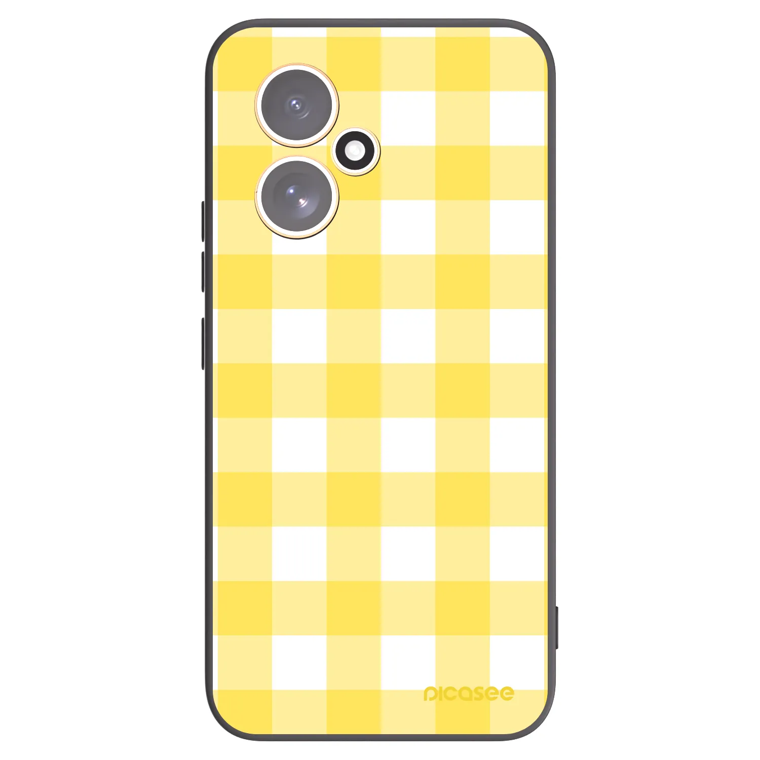 Picasee silikonski črni ovitek za Honor 400 5G - Gride lemon