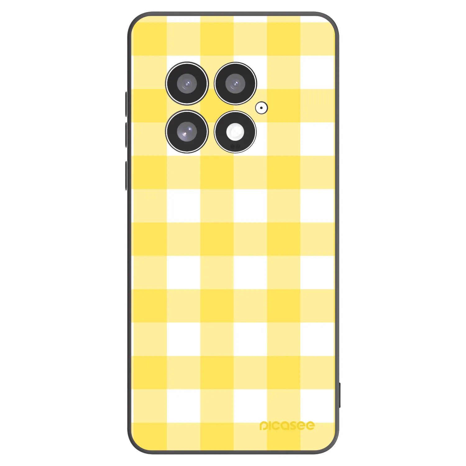 Picasee silikonski črni ovitek za OnePlus 13 5G - Gride lemon