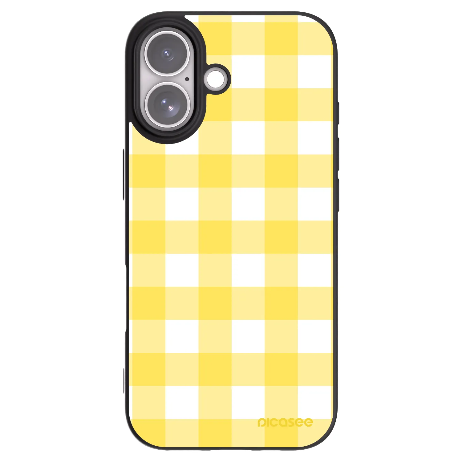 Picasee silikonski črni ovitek za Apple iPhone 17 - Gride lemon