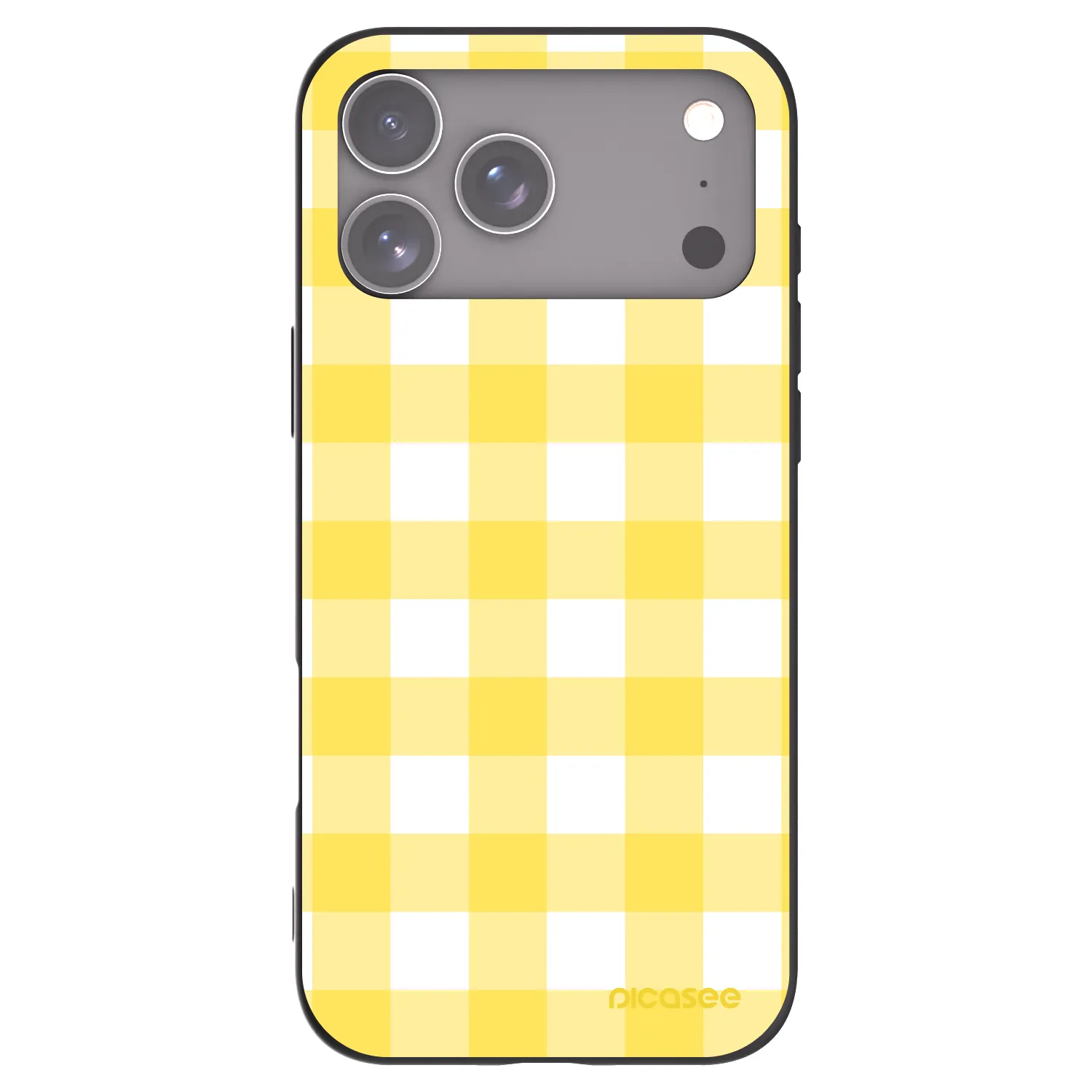 Picasee silikonski črni ovitek za Apple iPhone 17 Pro Max - Gride lemon