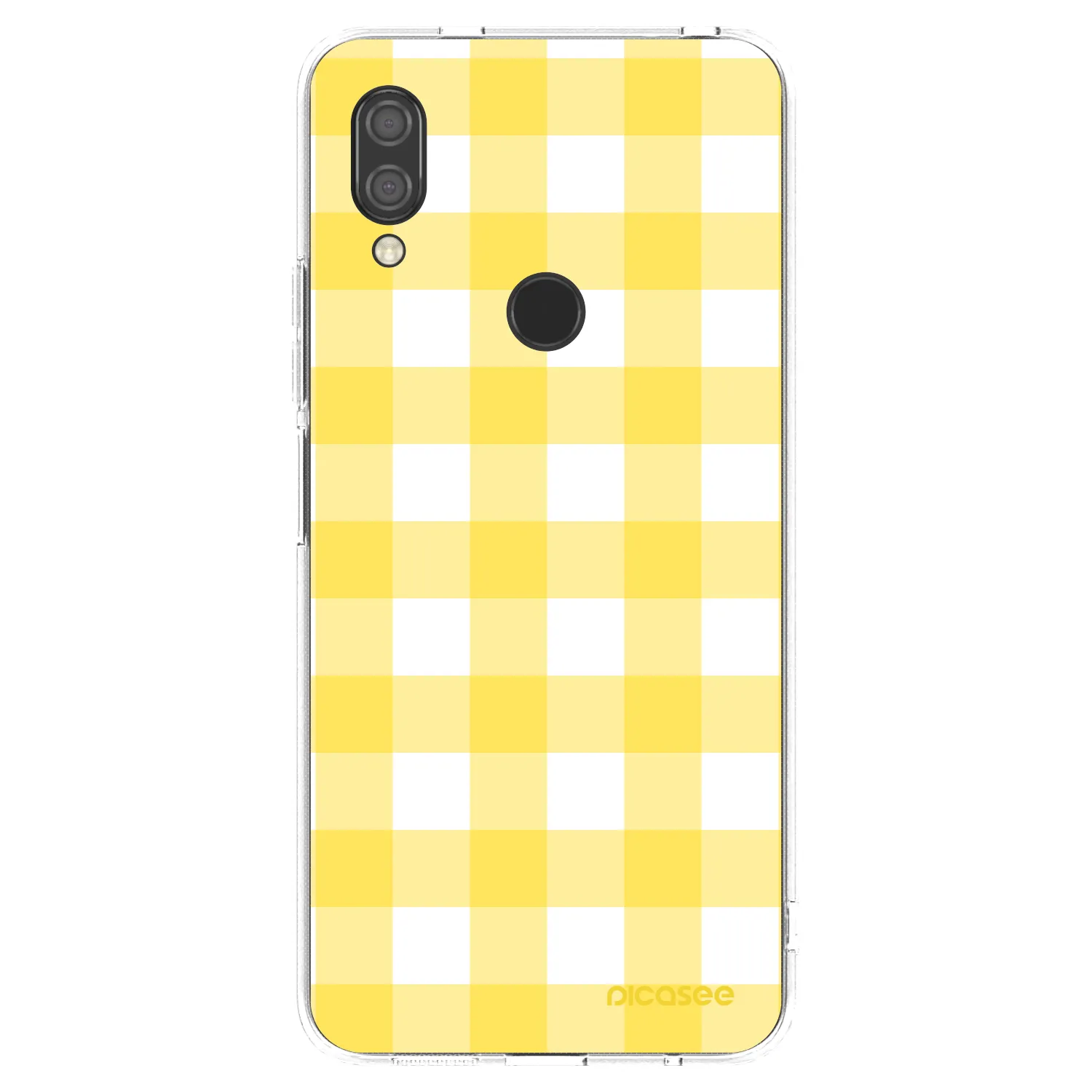 Picasee silikonski prozorni ovitek za Xiaomi Redmi 7 - Gride lemon