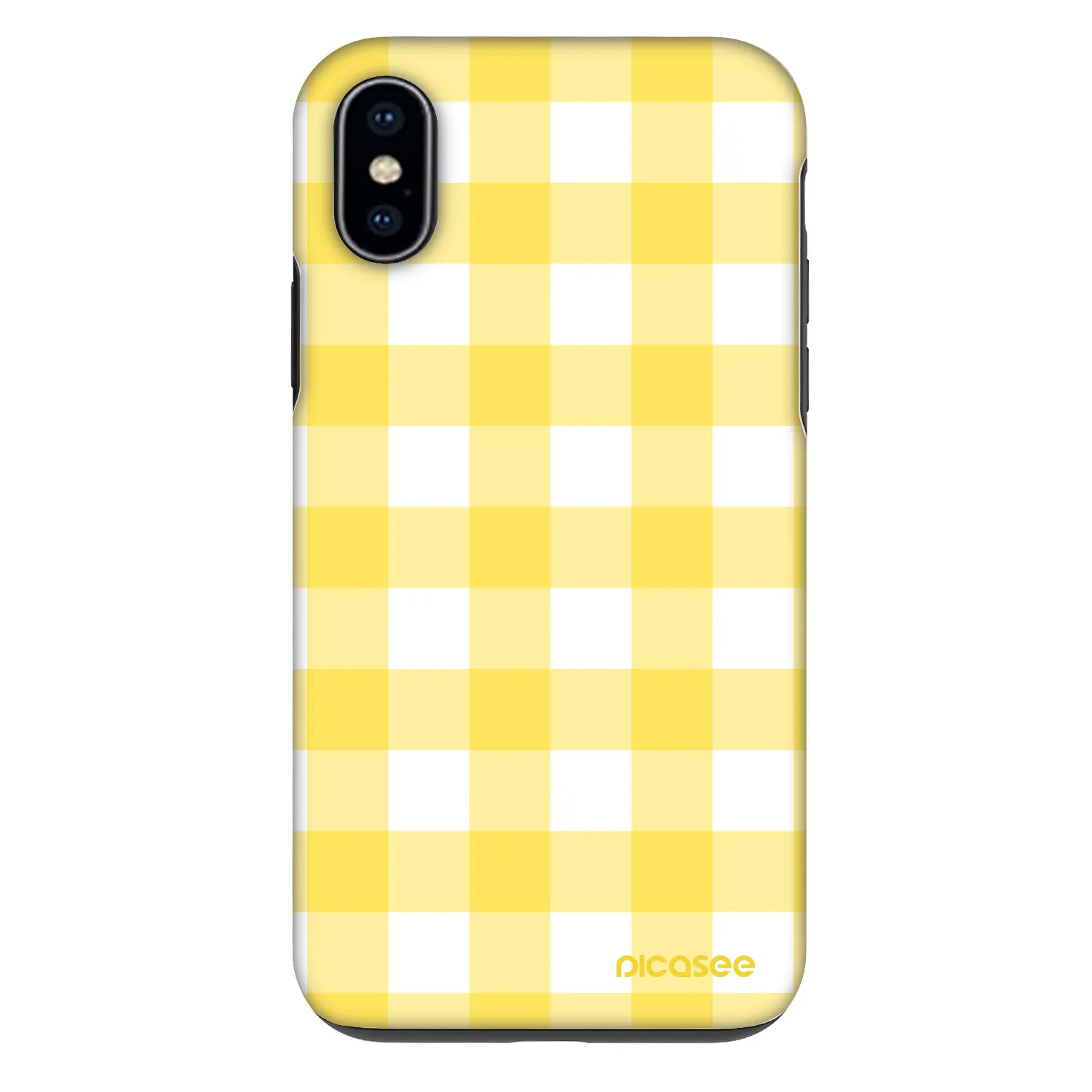 Picasee Fashion Case za Apple iPhone X/XS - Gride lemon