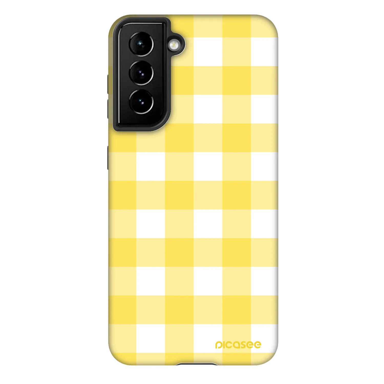 Picasee Fashion Case za Samsung Galaxy S22 5G - Gride lemon