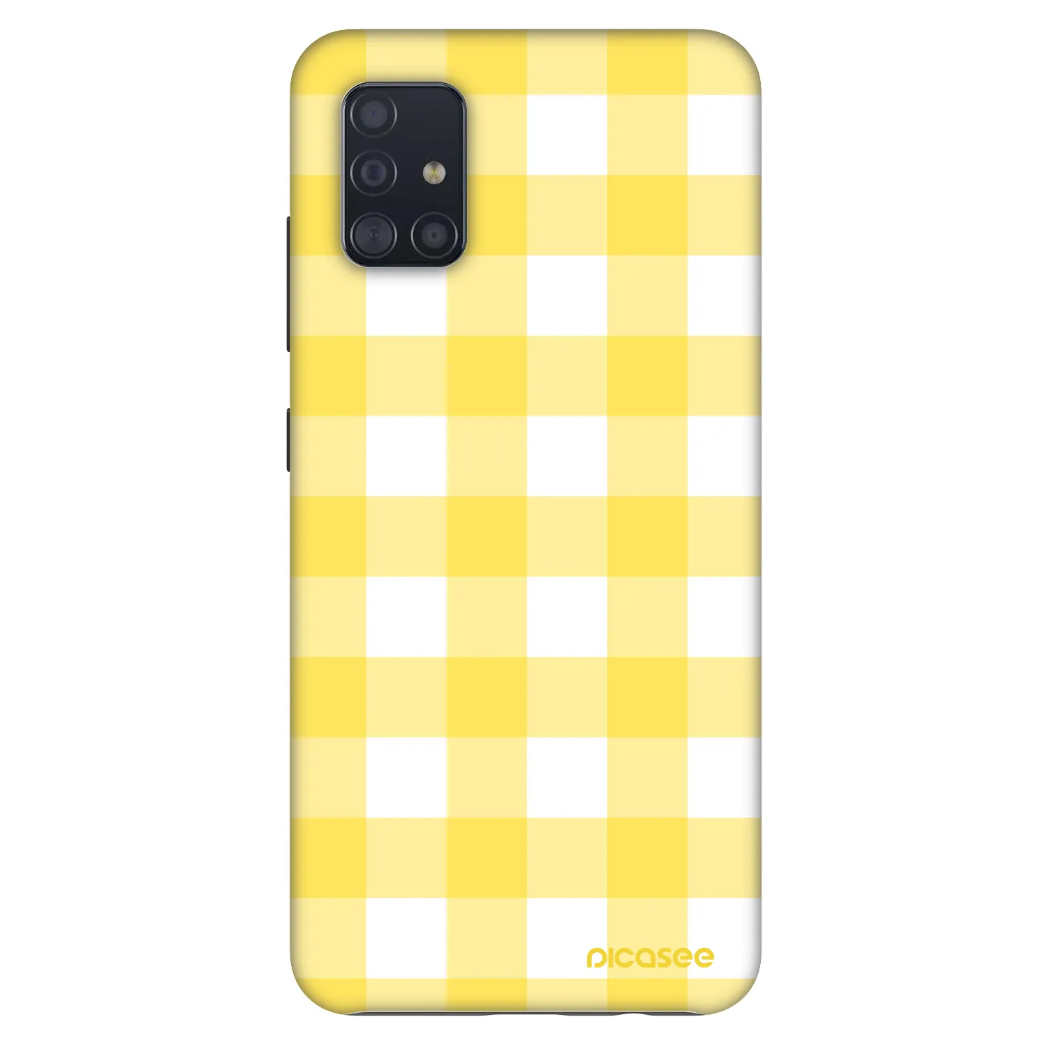 Picasee Fashion Case za Samsung Galaxy A51 A515F - Gride lemon