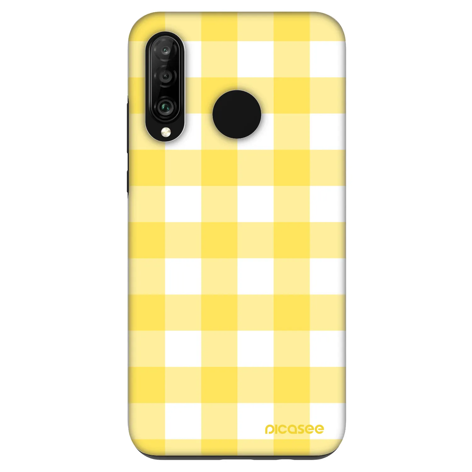 Picasee Fashion Case za Huawei P30 Lite - Gride lemon