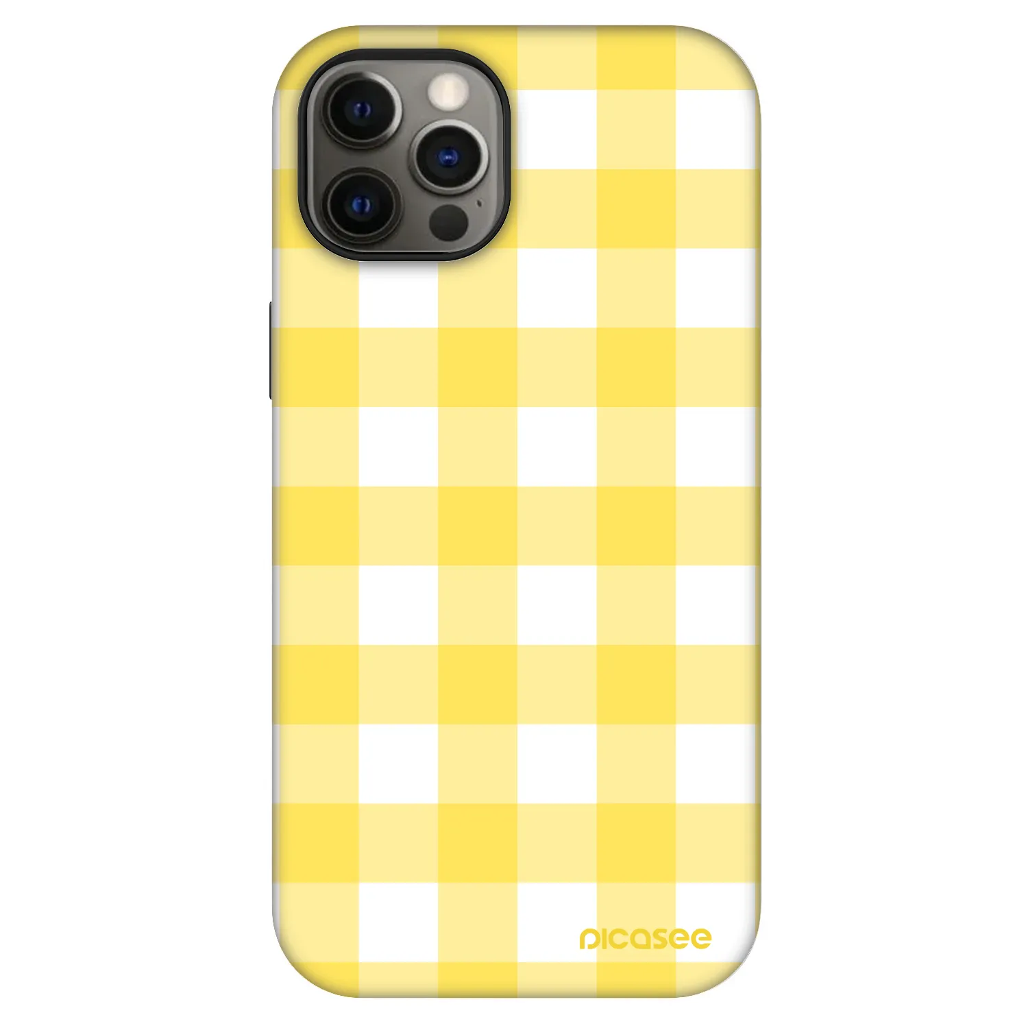 Picasee Fashion Case MagSafe za Apple iPhone 12 - Gride lemon