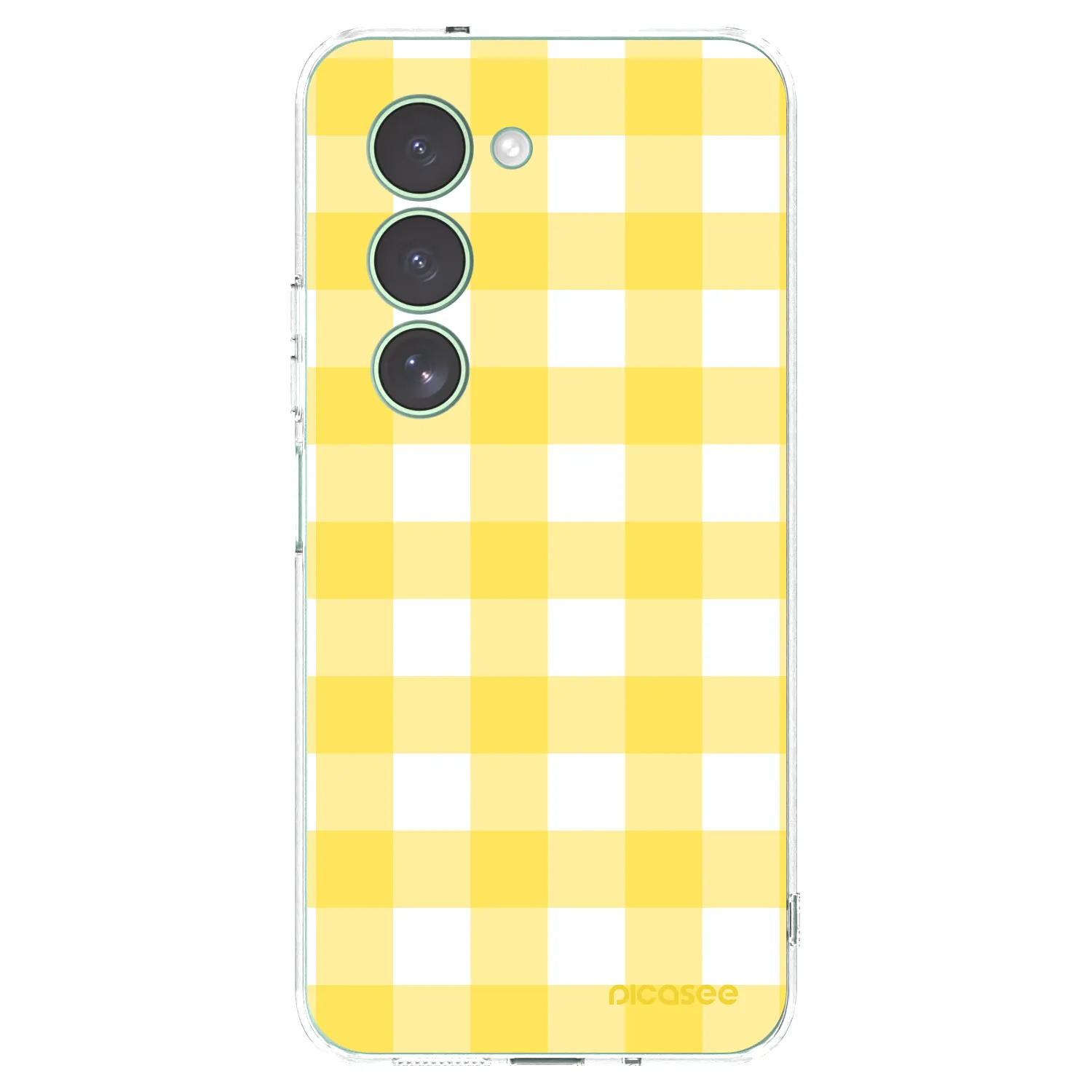 Picasee silikonski prozorni ovitek za Xiaomi Redmi 15 5G - Gride lemon