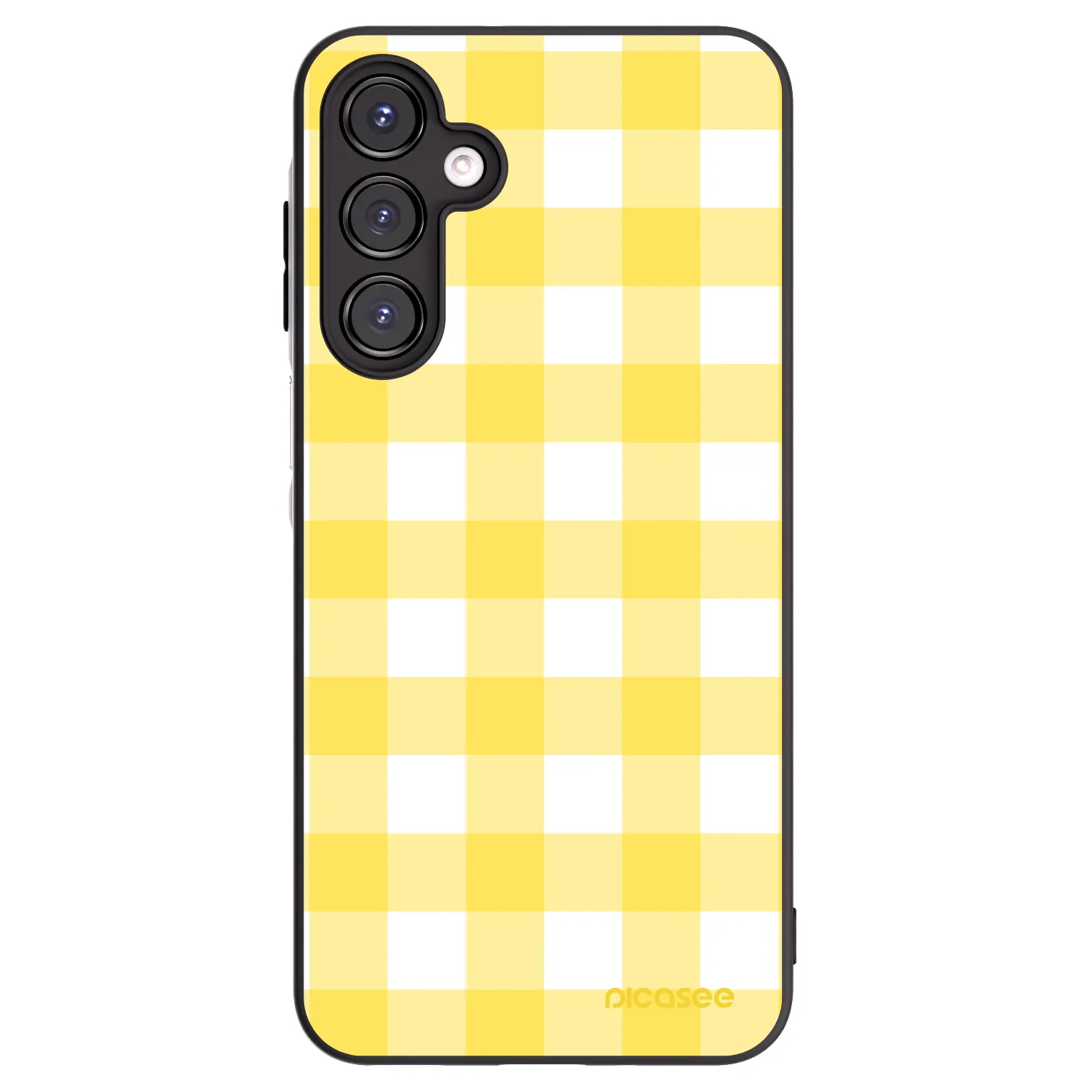 Picasee silikonski črni ovitek za Samsung Galaxy A16 4G - Gride lemon