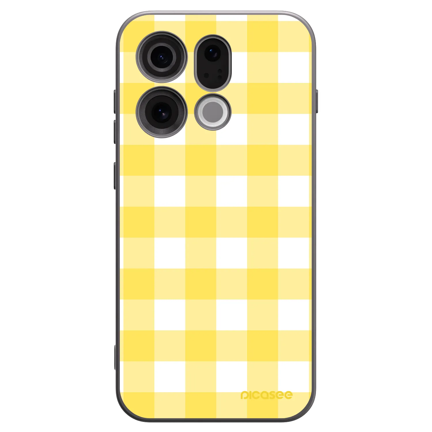 Silikonski črni ovitek za OPPO Find X9 - Gride lemon