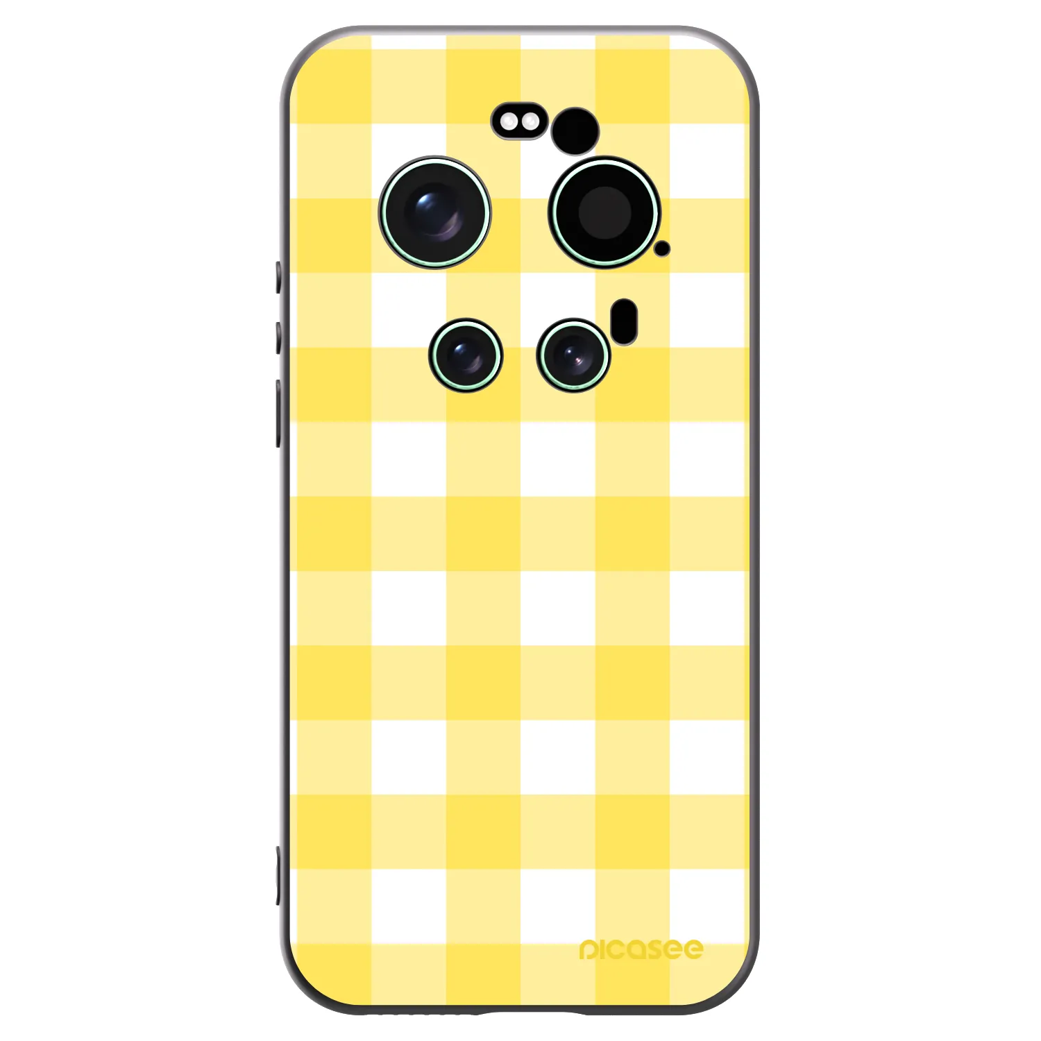 Picasee silikonski črni ovitek za Xiaomi 17 Ultra - Gride lemon