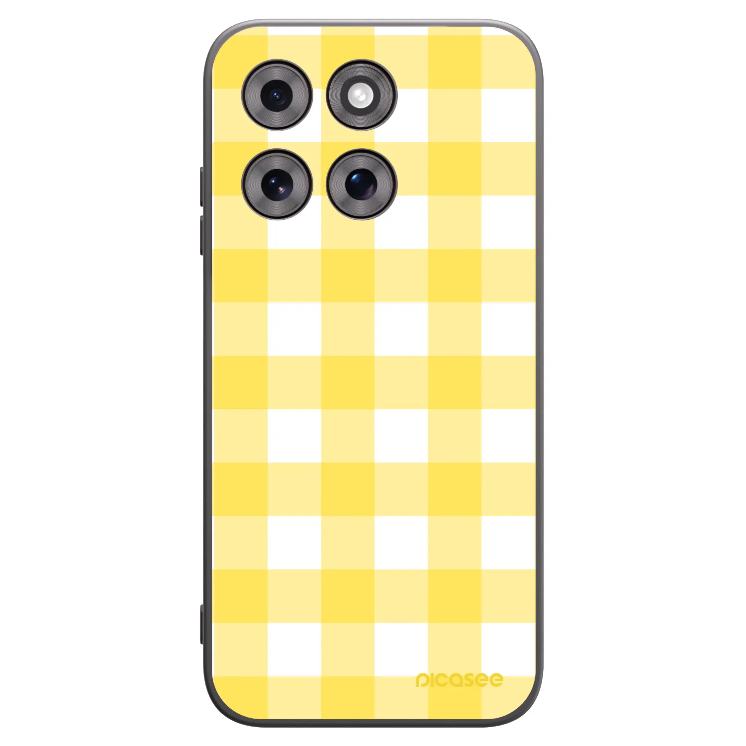 Picasee silikonski črni ovitek za Motorola Moto G77 - Gride lemon