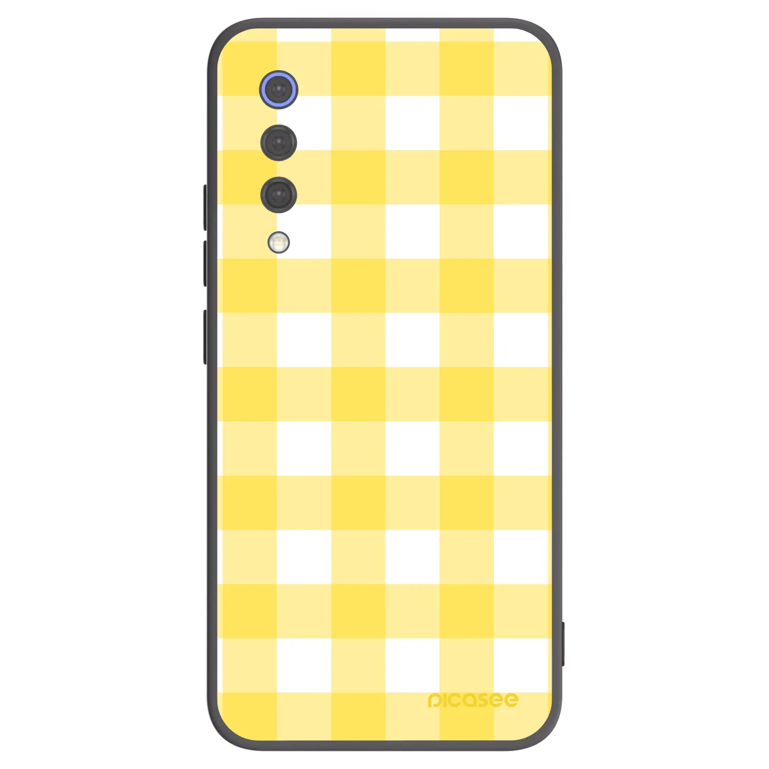 Picasee silikonski črni ovitek za Xiaomi Mi 9 SE - Gride lemon