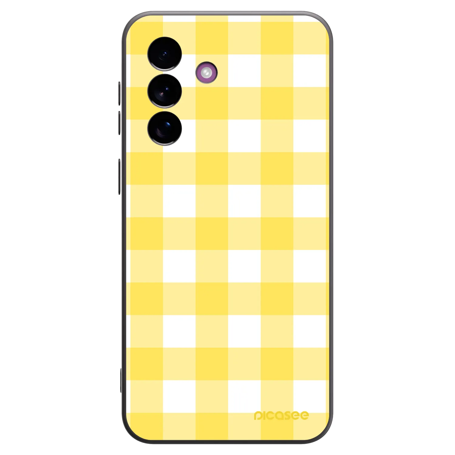 Picasee silikonski črni ovitek za Samsung Galaxy A37 - Gride lemon