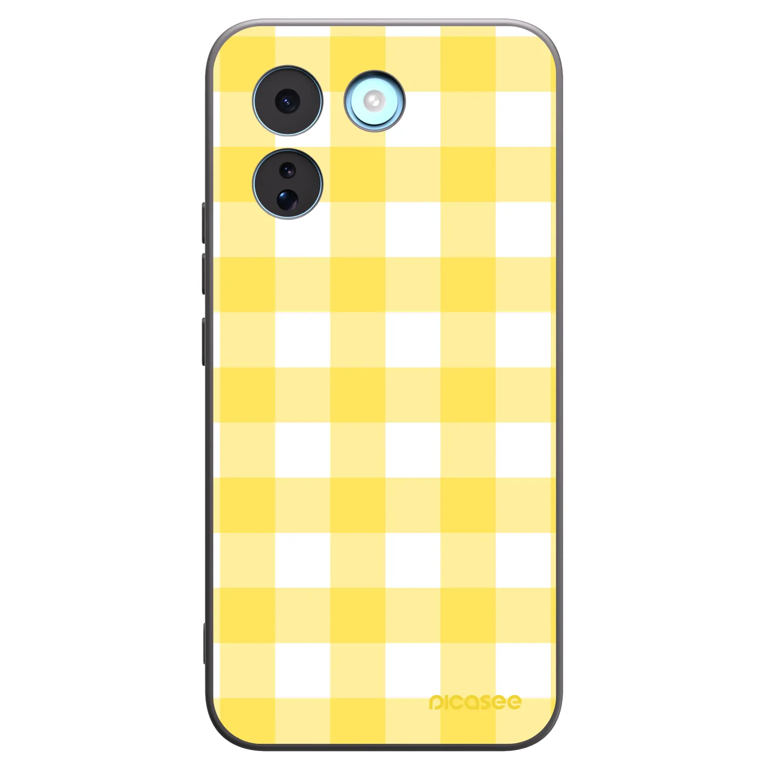 Picasee silikonski črni ovitek za Xiaomi Redmi Note 17 Pro MAX 5G - Gride lemon