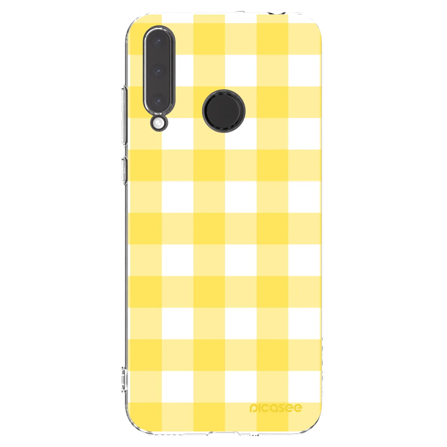 Picasee silikonski prozorni ovitek za Honor 20 Lite - Gride lemon