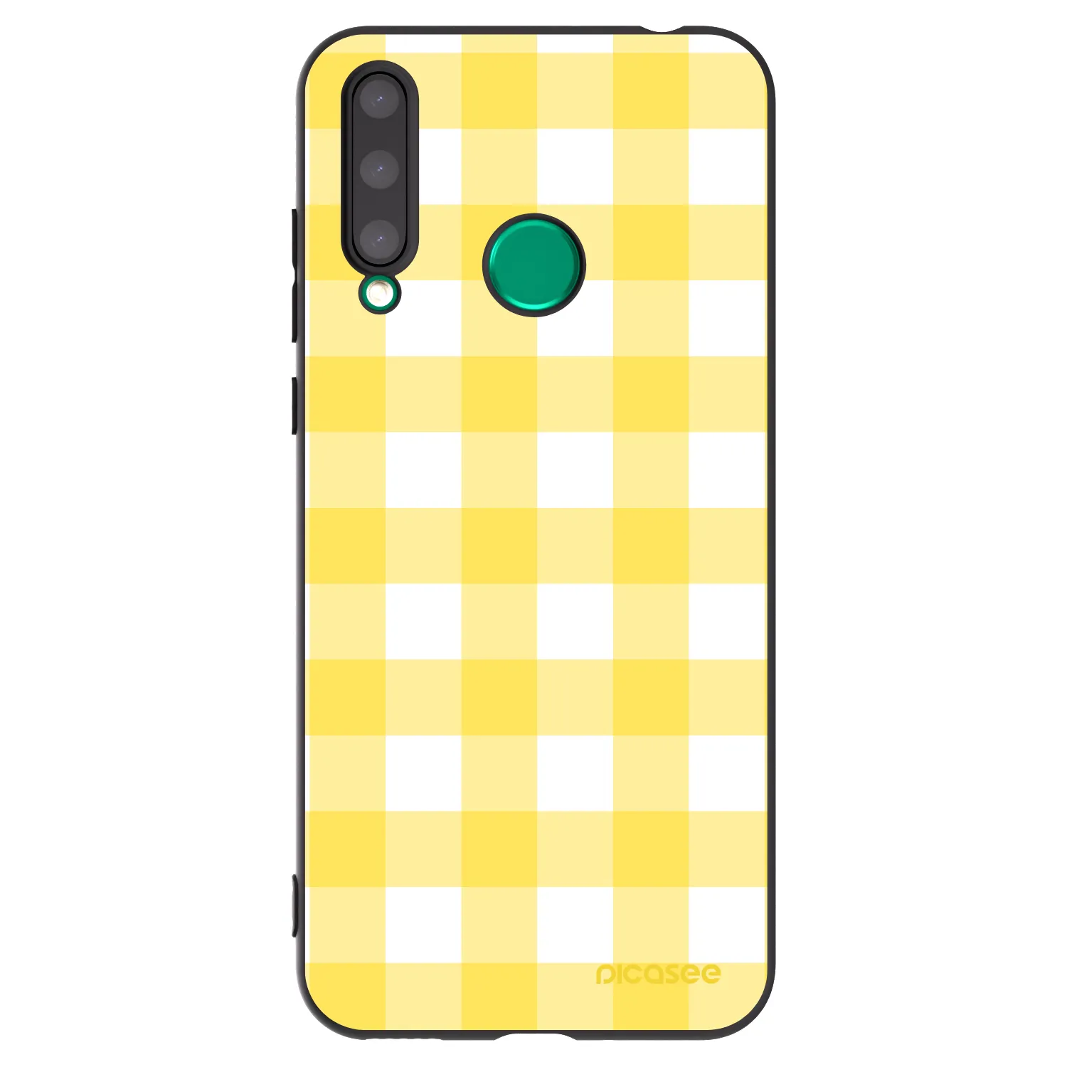 Picasee silikonski črni ovitek za Honor 20 Lite - Gride lemon