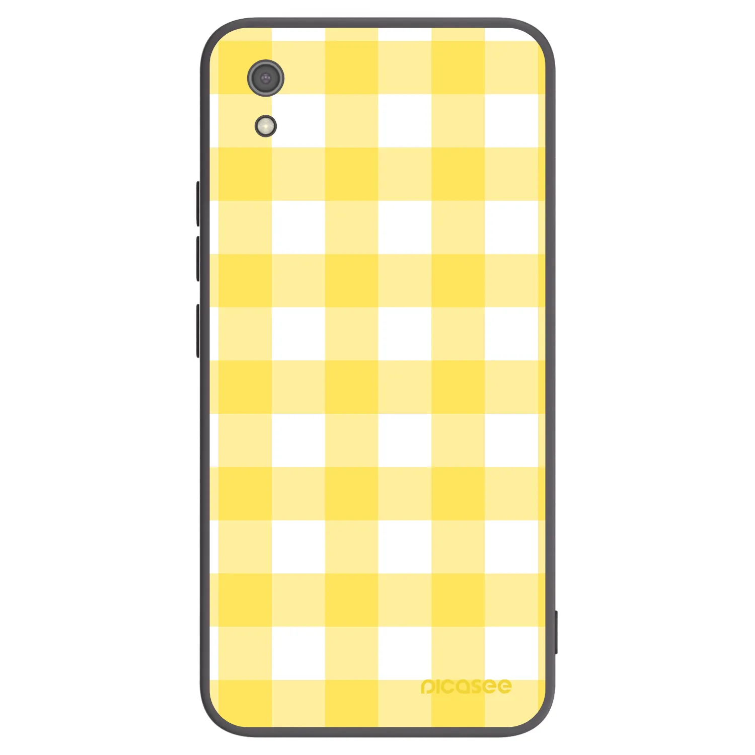 Picasee silikonski črni ovitek za Xiaomi Redmi 7A - Gride lemon
