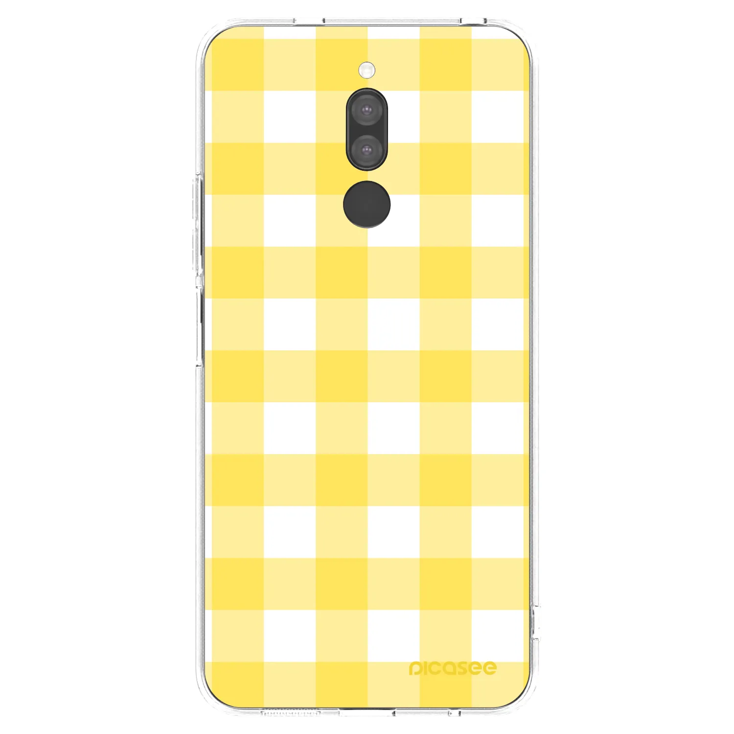 Picasee silikonski prozorni ovitek za Xiaomi Redmi 8 - Gride lemon