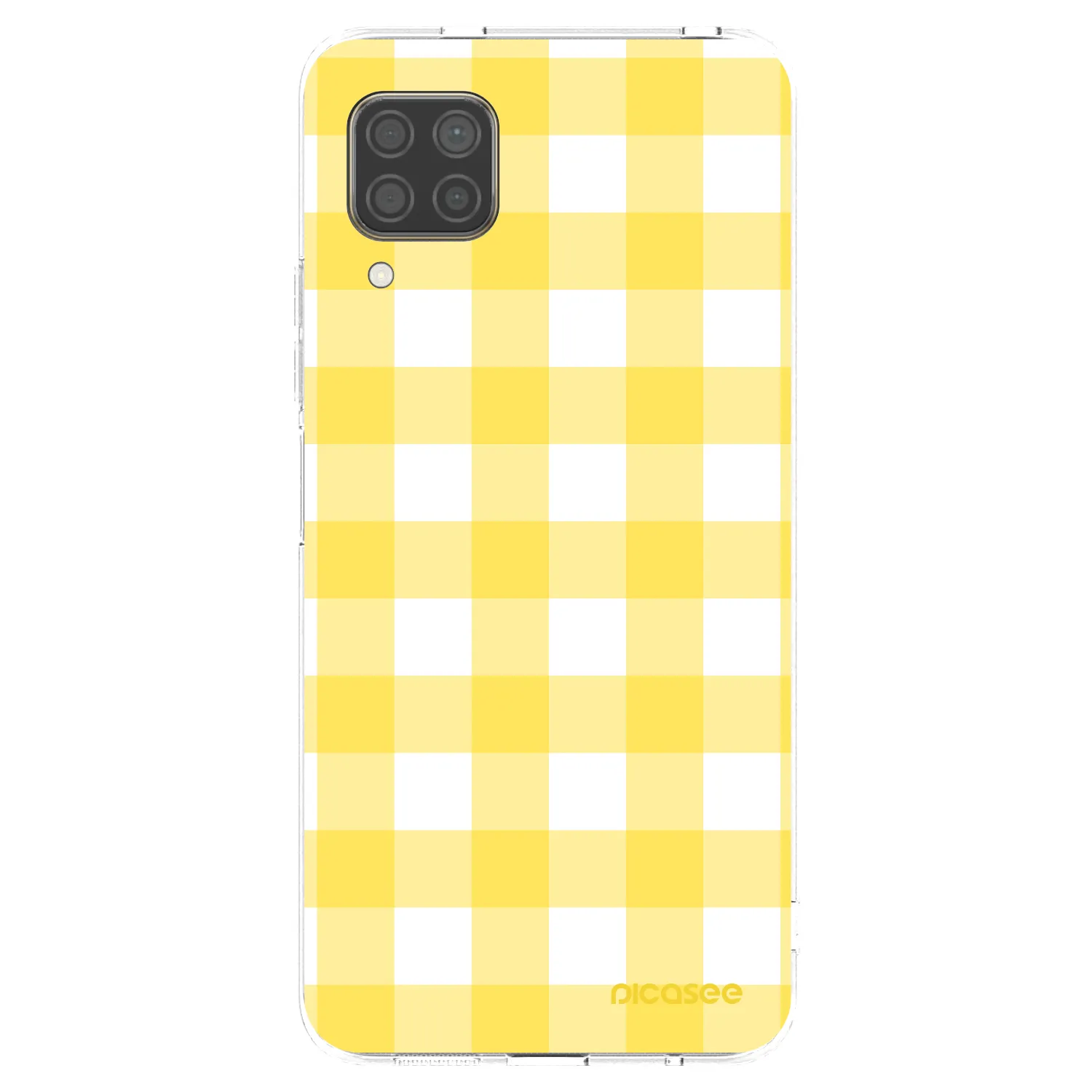 Picasee silikonski prozorni ovitek za Huawei P40 Lite - Gride lemon