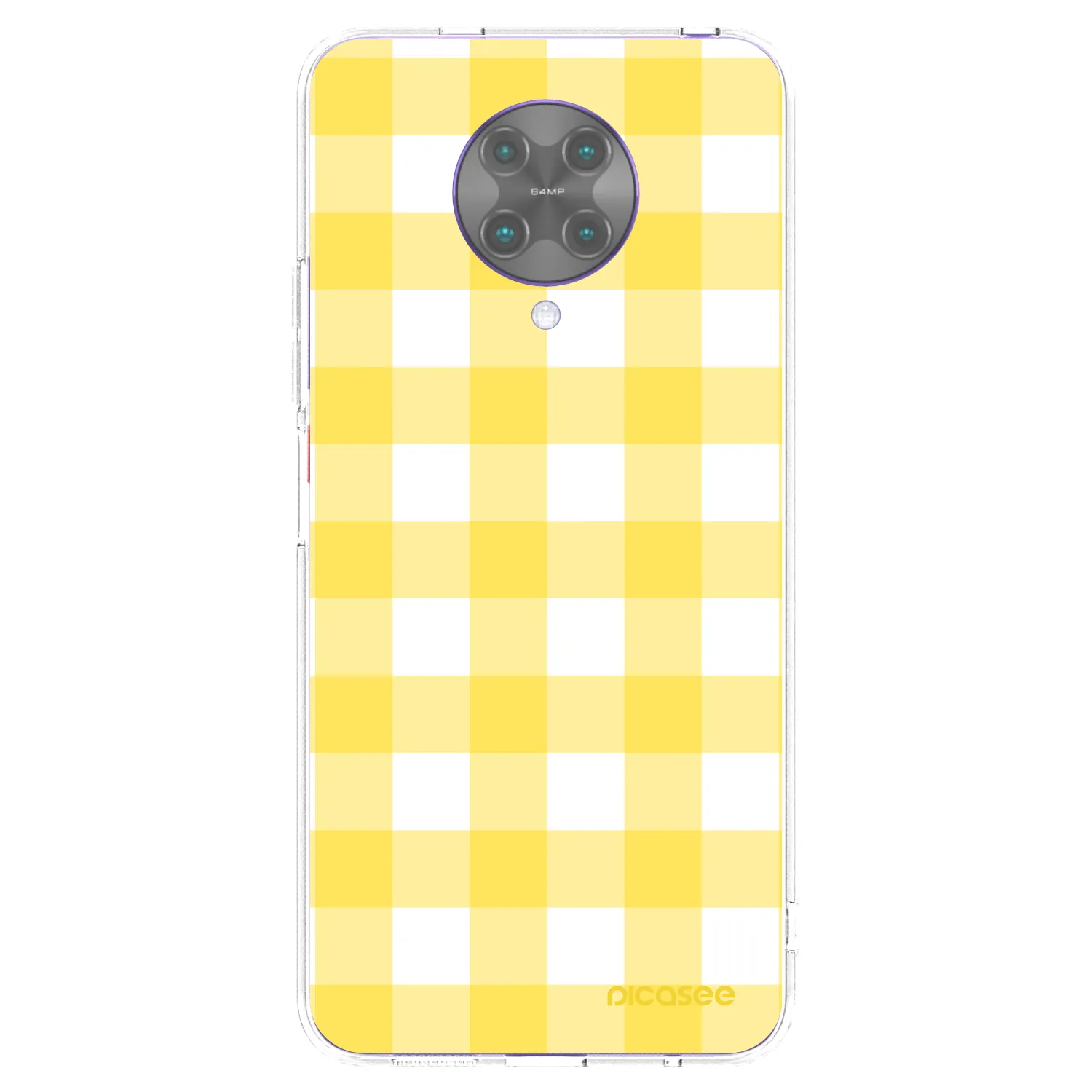 Picasee silikonski prozorni ovitek za Xiaomi Poco F2 Pro - Gride lemon