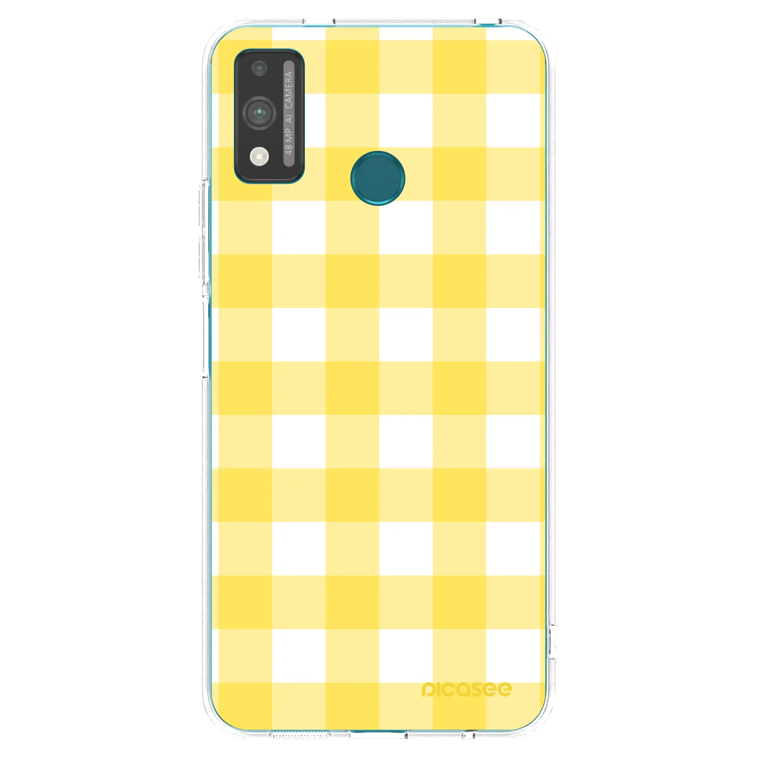 Picasee silikonski prozorni ovitek za Honor 9X Lite - Gride lemon