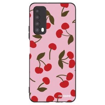 Picasee silikonski črni ovitek za Huawei P Smart 2021 - Cherry