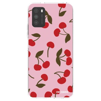 Picasee silikonski prozorni ovitek za Xiaomi Poco M3 - Cherry