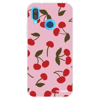 Picasee silikonski prozorni ovitek za Huawei P20 Lite - Cherry
