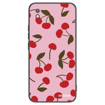 Picasee silikonski črni ovitek za Xiaomi Redmi 9AT - Cherry