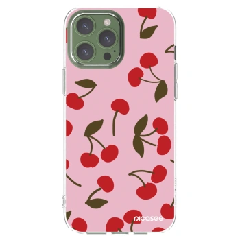 Picasee silikonski prozorni ovitek za Apple iPhone 13 Pro Max - Cherry